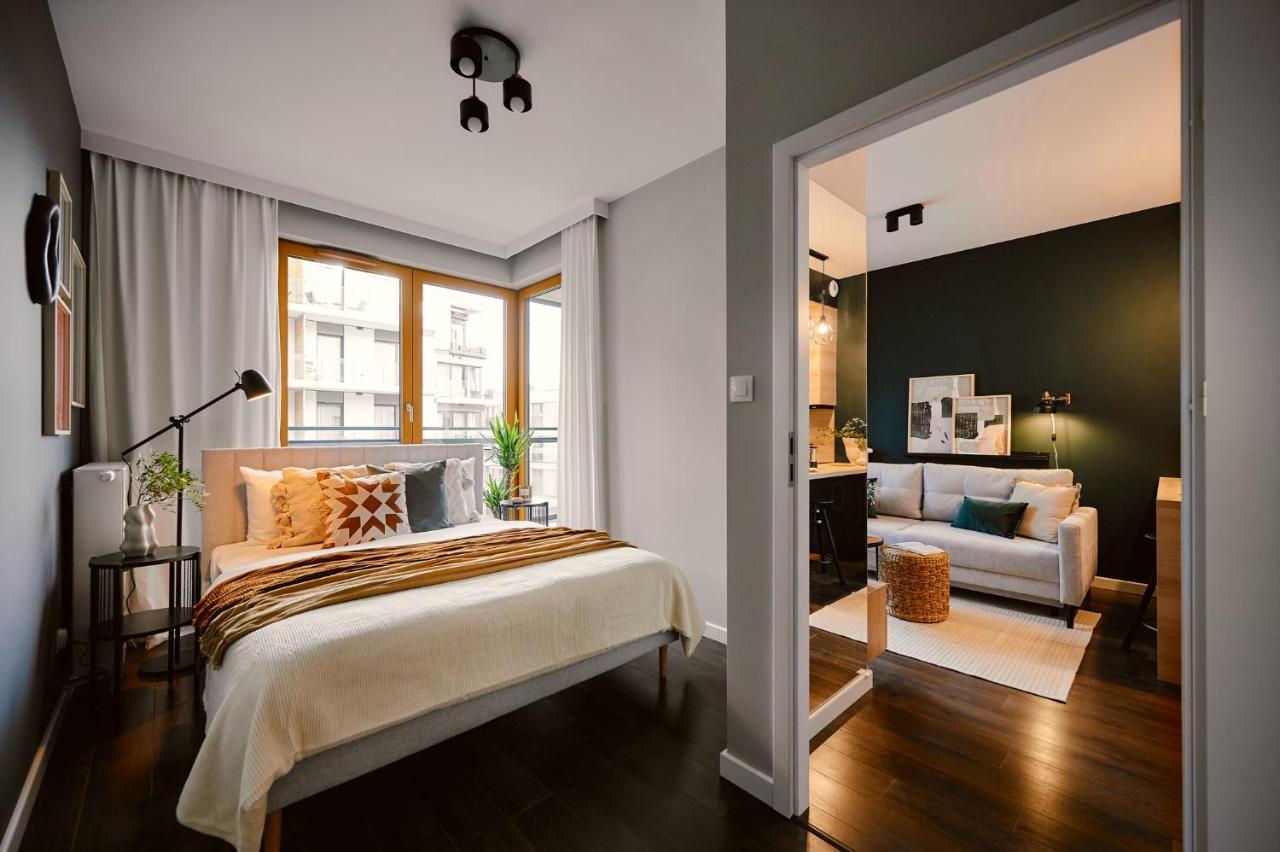 Przytulny Apartament Greenwall Krakkó Kültér fotó