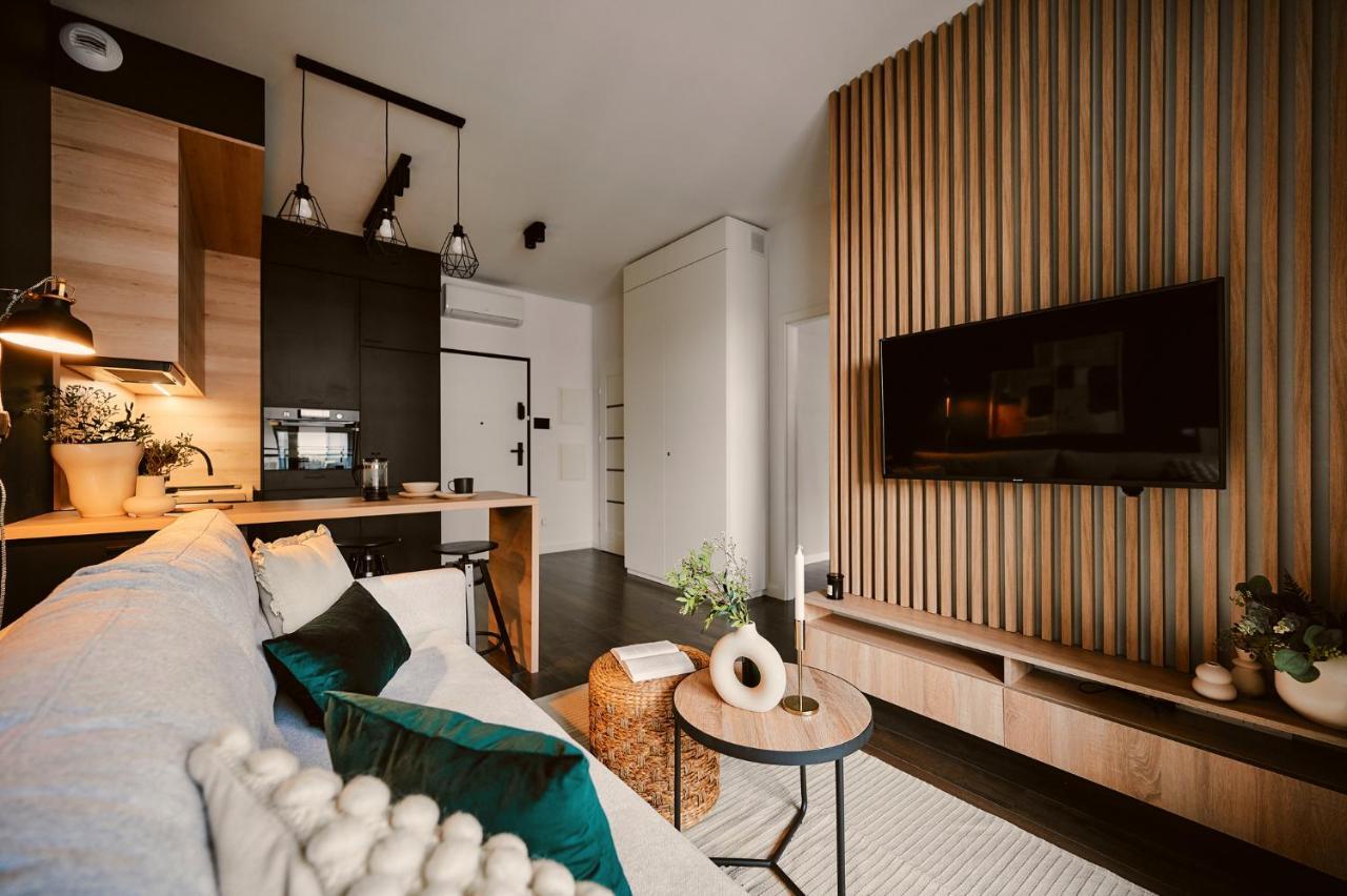 Przytulny Apartament Greenwall Krakkó Kültér fotó