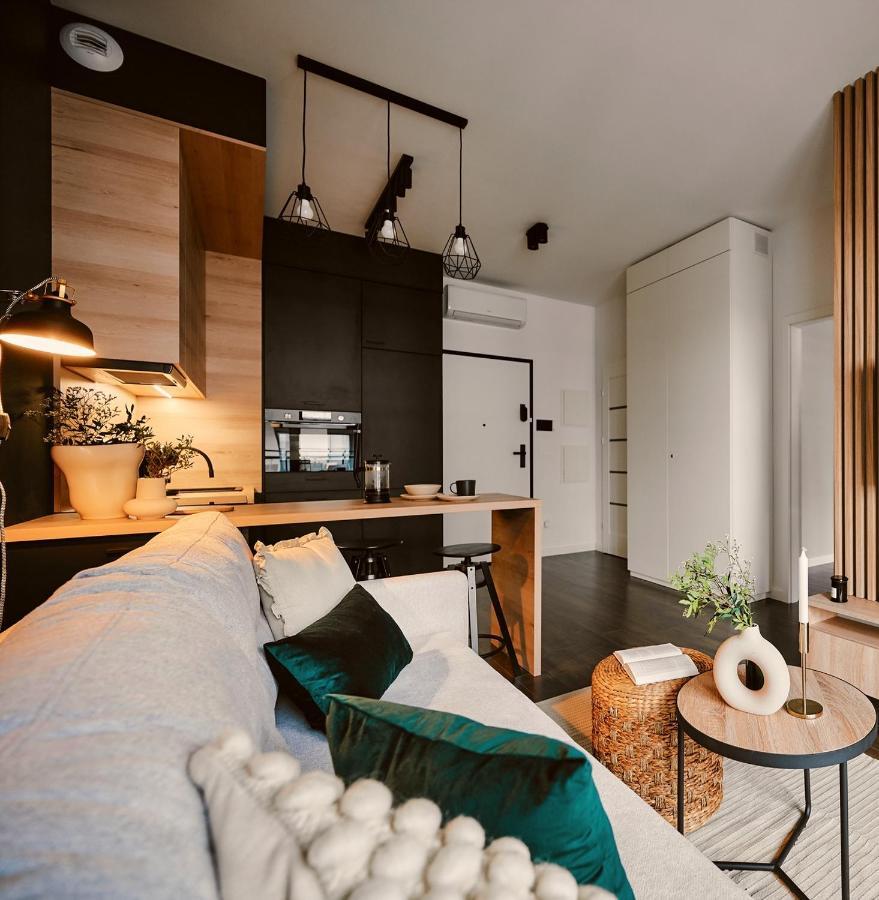 Przytulny Apartament Greenwall Krakkó Kültér fotó